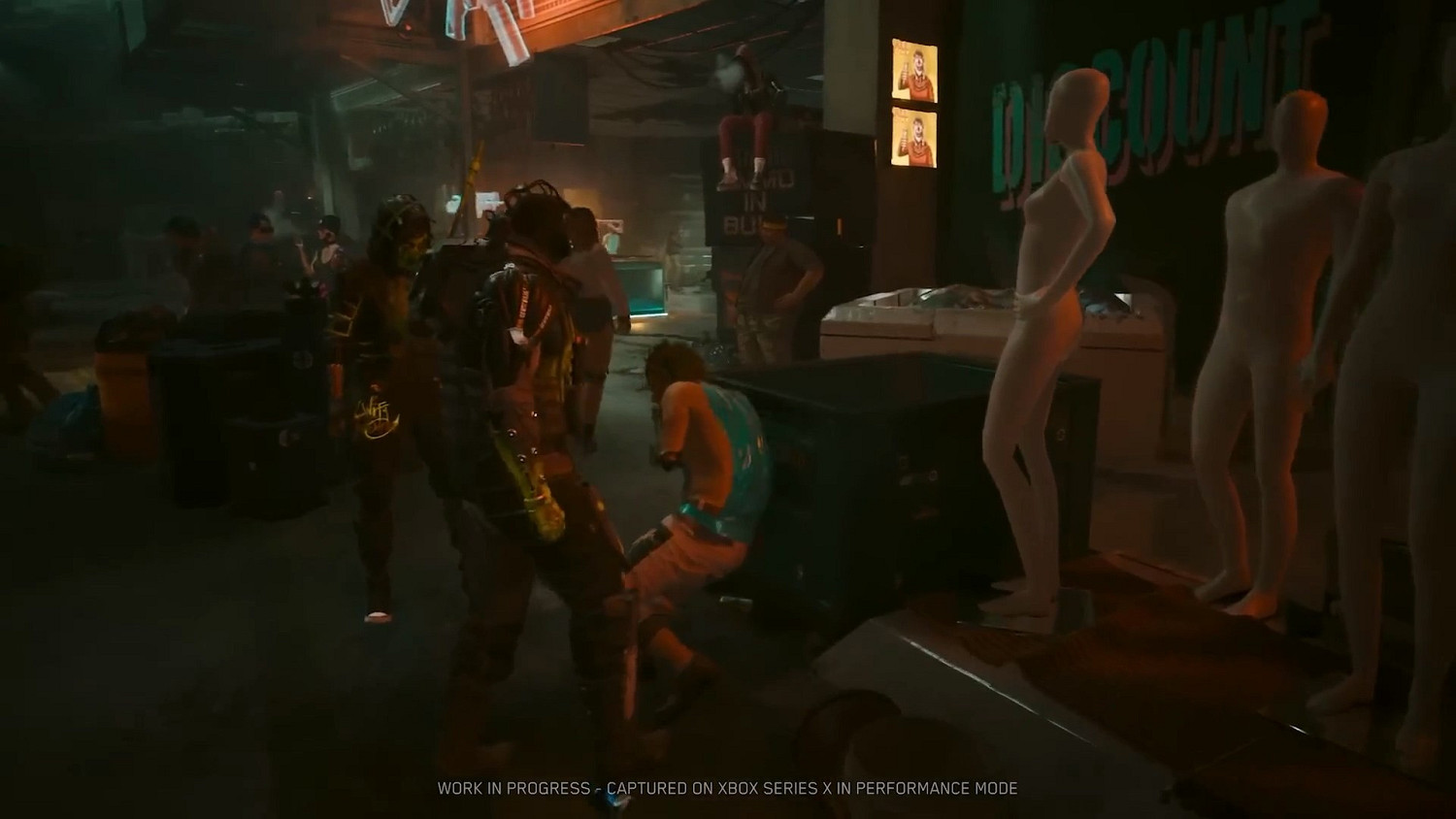 《賽博2077》“往日之影”實機 狗鎮黑市解鎖新武器