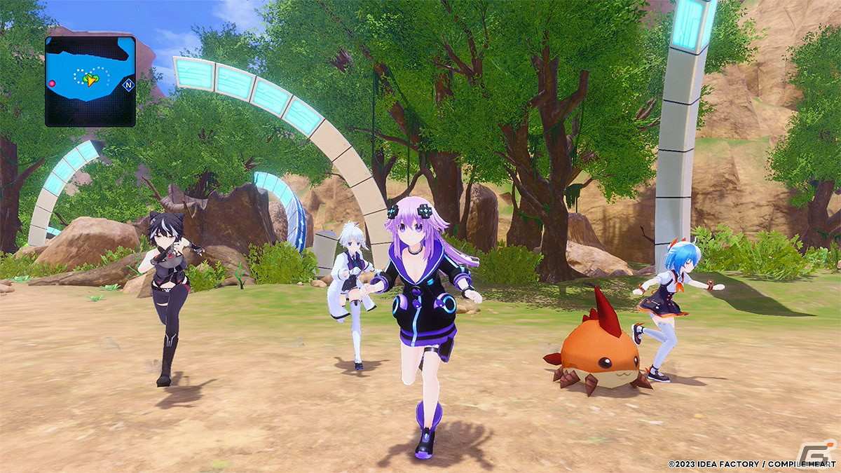 地雷社《超次元遊戲海王星》新截圖！迷宮探索與戰鬥