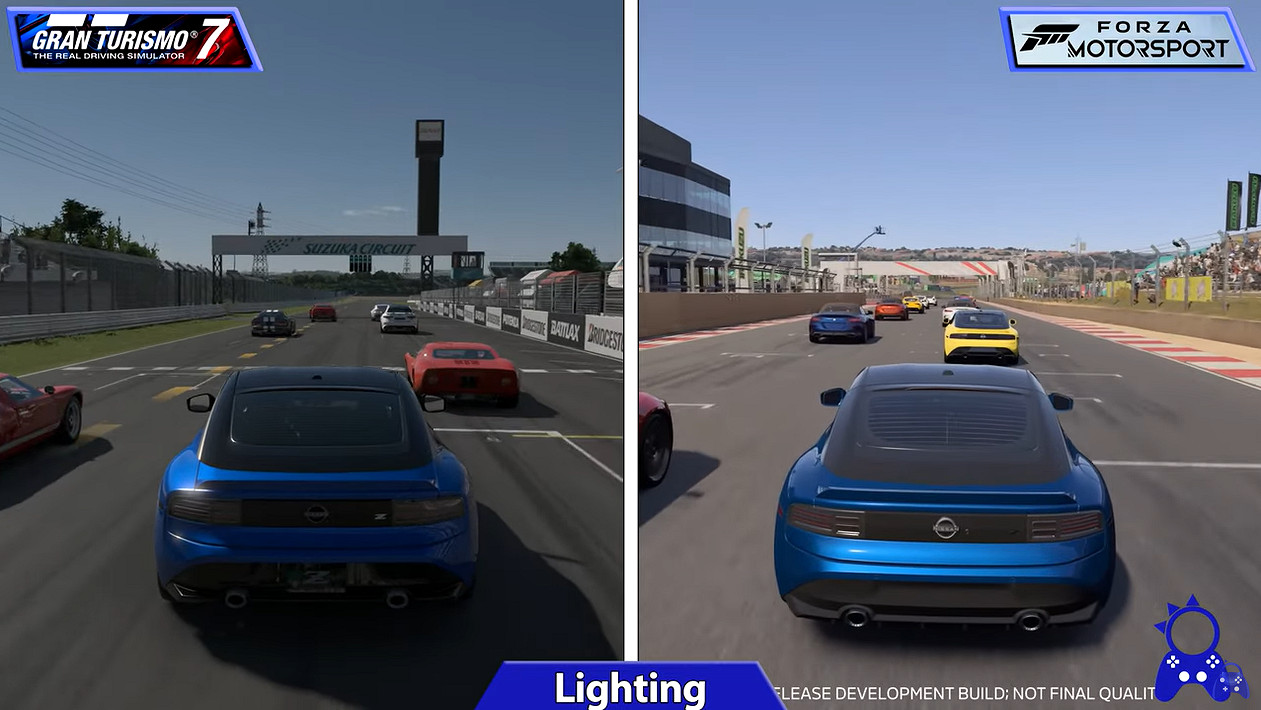 《跑車浪漫旅7》與《極限競速》早期遊戲實機預告對比 《跑車浪漫旅7》與《極限競速》早期遊戲實機預告對比