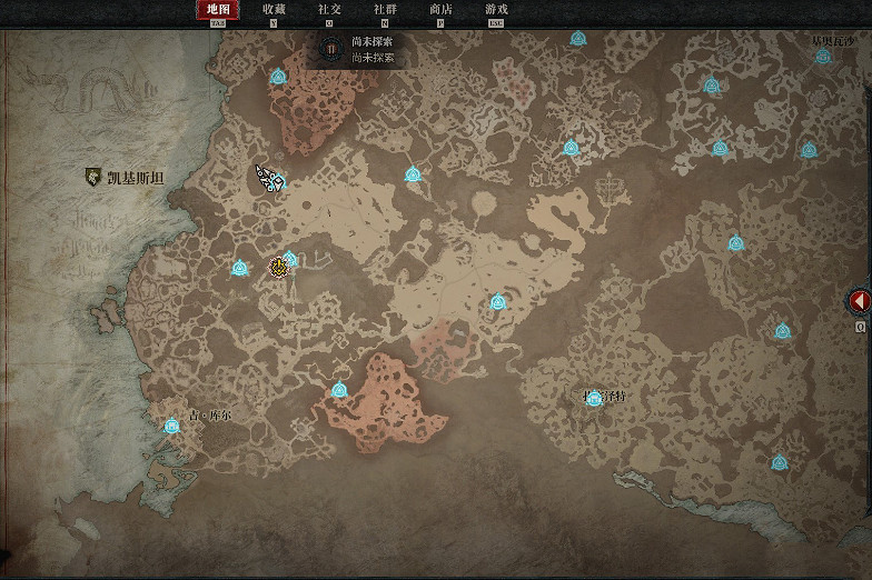 《暗黑破壞神4》凱基斯坦傳送點在哪？ 凱基斯坦傳送點位置