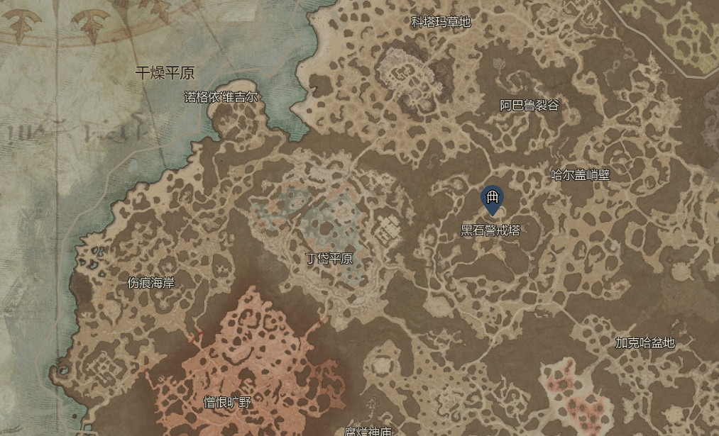 《暗黑破壞神4》黑石堡位置介紹