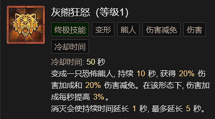 《暗黑破壞神4》瞬殺閃打狼流德魯伊BD加點指南
