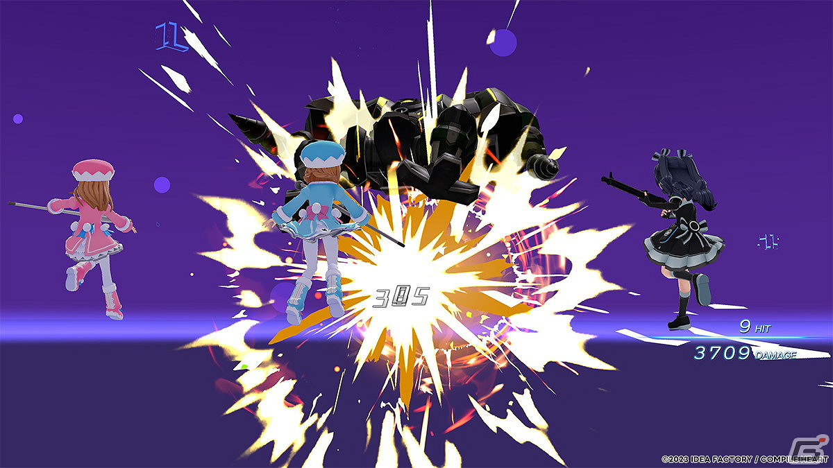 地雷社《超次元遊戲海王星》新截圖！迷宮探索與戰鬥