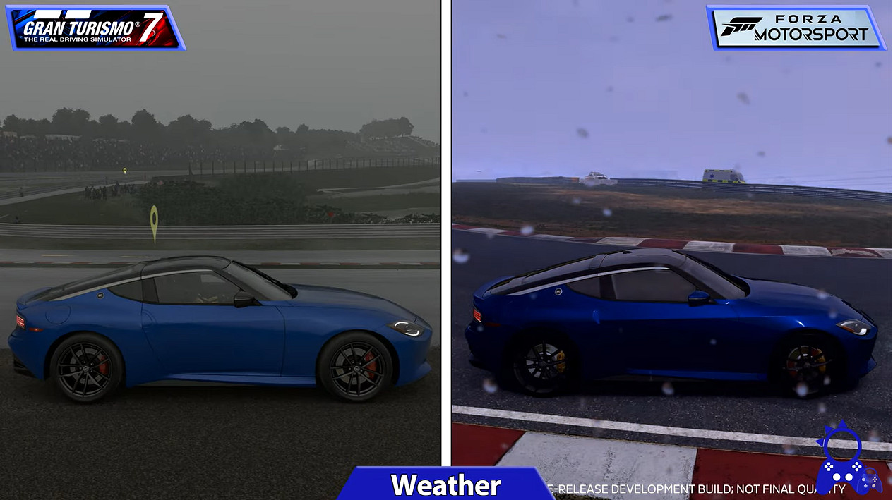 《跑車浪漫旅7》與《極限競速》早期遊戲實機預告對比 《跑車浪漫旅7》與《極限競速》早期遊戲實機預告對比