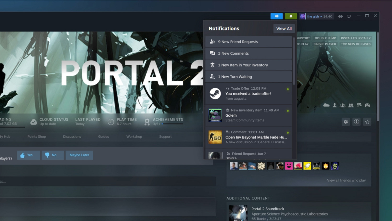 Steam客戶端大翻新 外觀大更新遊戲內嵌頁面重新設計 Steam客戶端大翻新 外觀大更新遊戲內嵌頁面重新設計