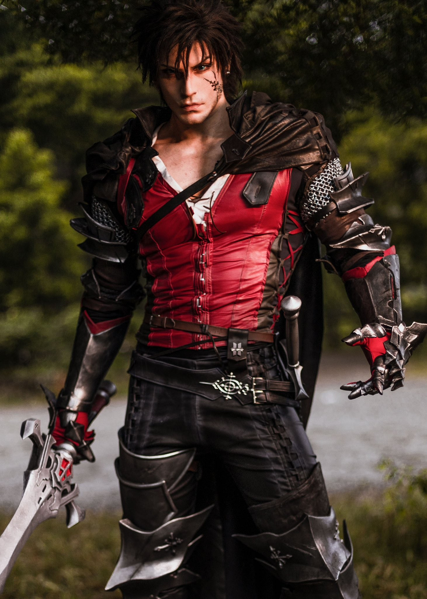 國外帥哥COS《FF16》男主克萊夫 妝造還原超帥氣! 國外帥哥COS《FF16》男主克萊夫 妝造還原超帥氣!