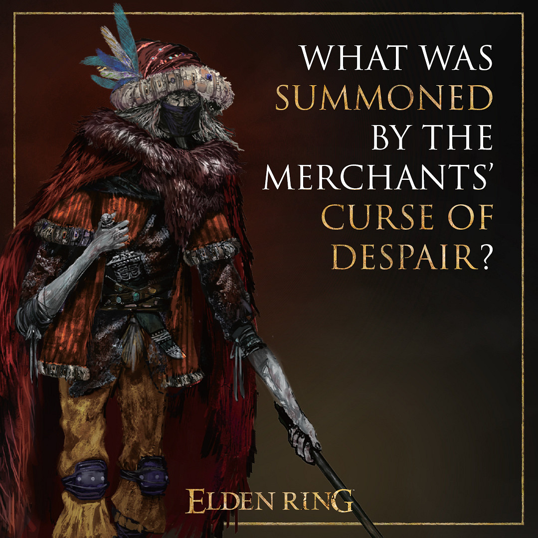 《艾爾登法環》官推暗示DLC中 商人召喚了新Boss？