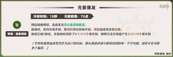 《原神》艾爾海森技能介紹   艾爾海森有哪些技能？