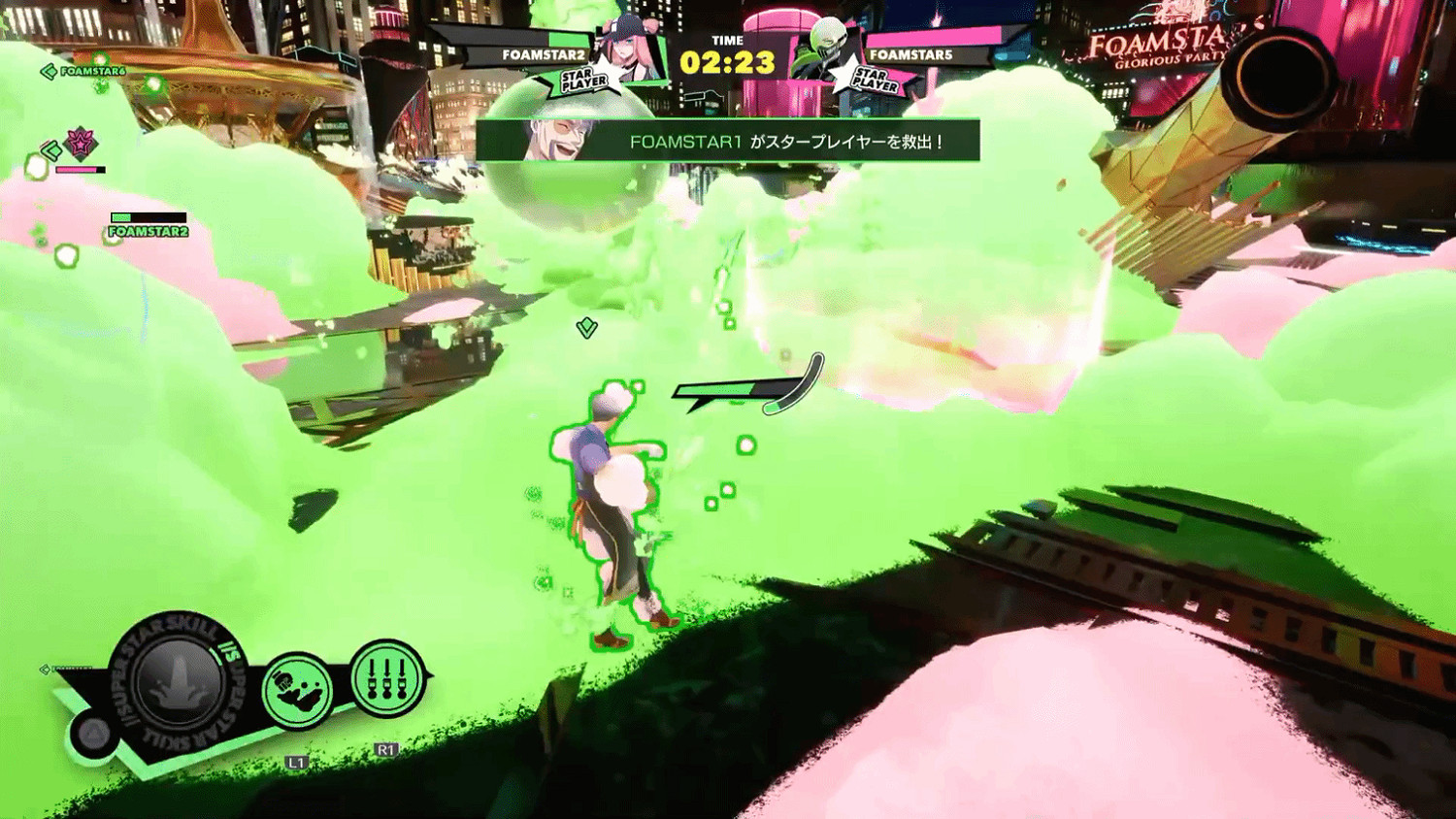 多人射擊新作《泡沫明星》曝新展示 五彩泡泡大混戰