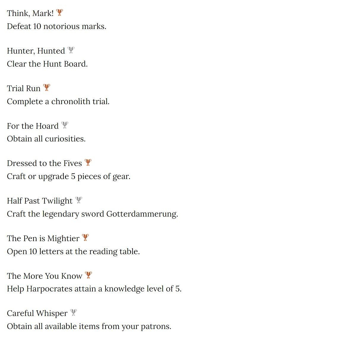 《最終幻想16》PS獎杯列表泄露 總共有50個獎杯！