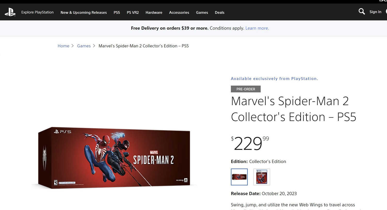 《漫威蜘蛛人2》預購火爆！美國 英國上架後火速售罄