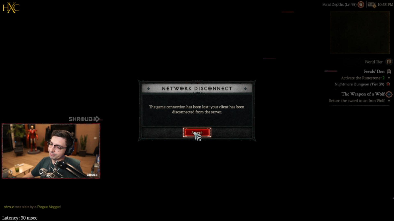 暴雪將解決《暗黑破壞神4》硬核模式突然掉線的問題!