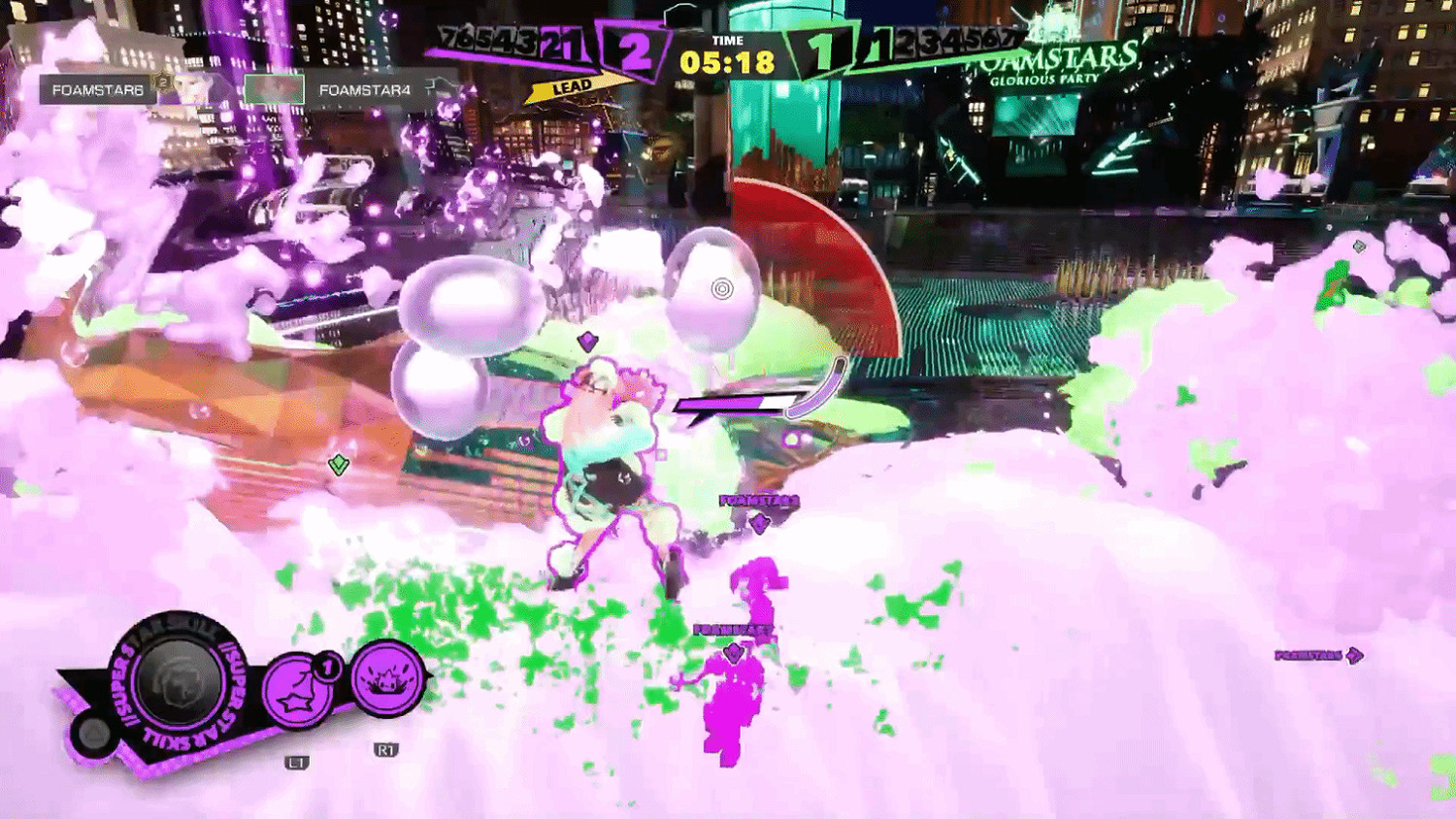 多人射擊新作《泡沫明星》曝新展示 五彩泡泡大混戰