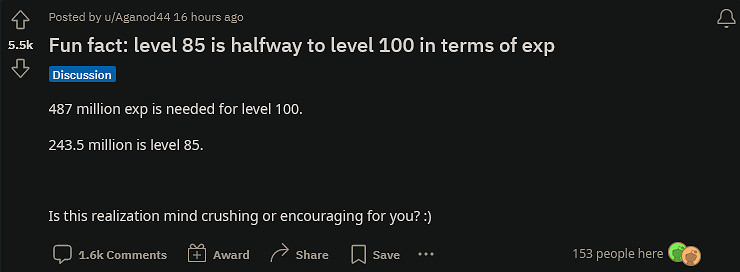 85級才一半！曝《暗黑4》升到100級需要4.87億經驗值