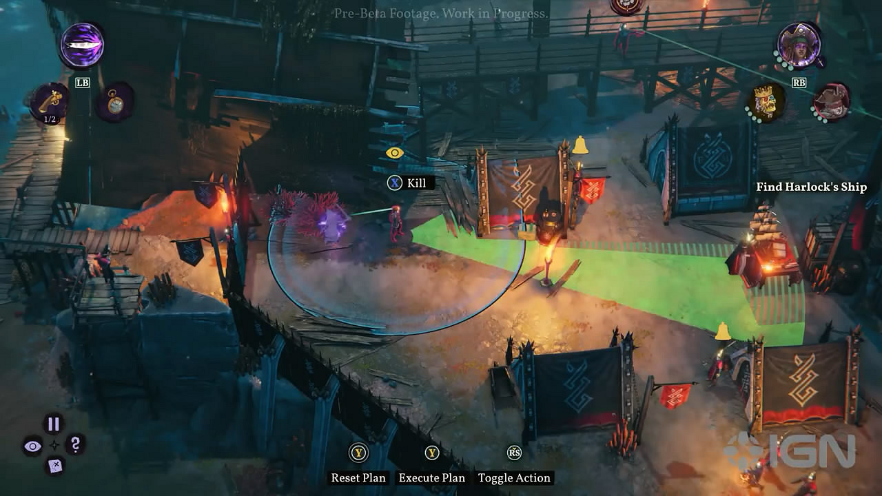 潛行策略遊戲《影子詭局:被詛咒的海盜》任務展示影片 潛行策略遊戲《影子詭局:被詛咒的海盜》任務展示影片