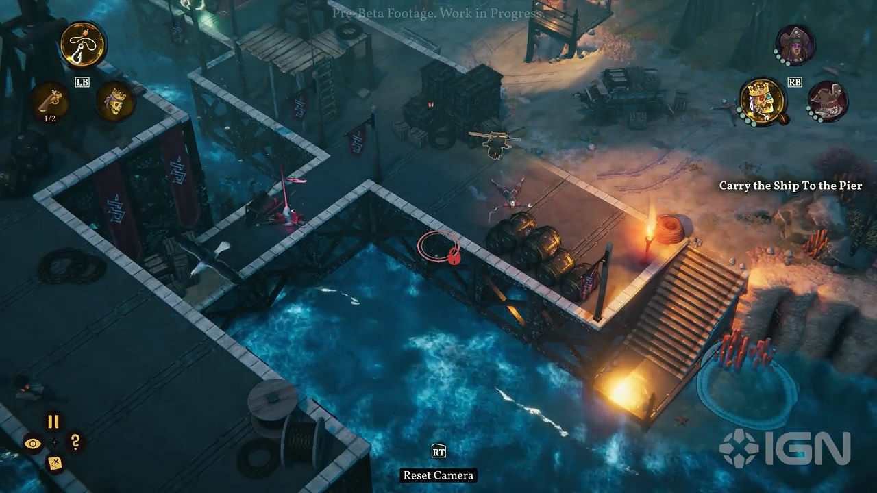 潛行策略遊戲《影子詭局:被詛咒的海盜》任務展示影片 潛行策略遊戲《影子詭局:被詛咒的海盜》任務展示影片