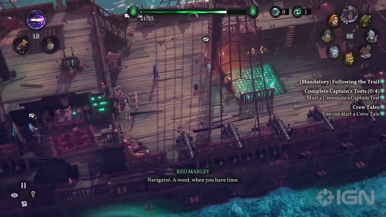 潛行策略遊戲《影子詭局:被詛咒的海盜》任務展示影片 潛行策略遊戲《影子詭局:被詛咒的海盜》任務展示影片