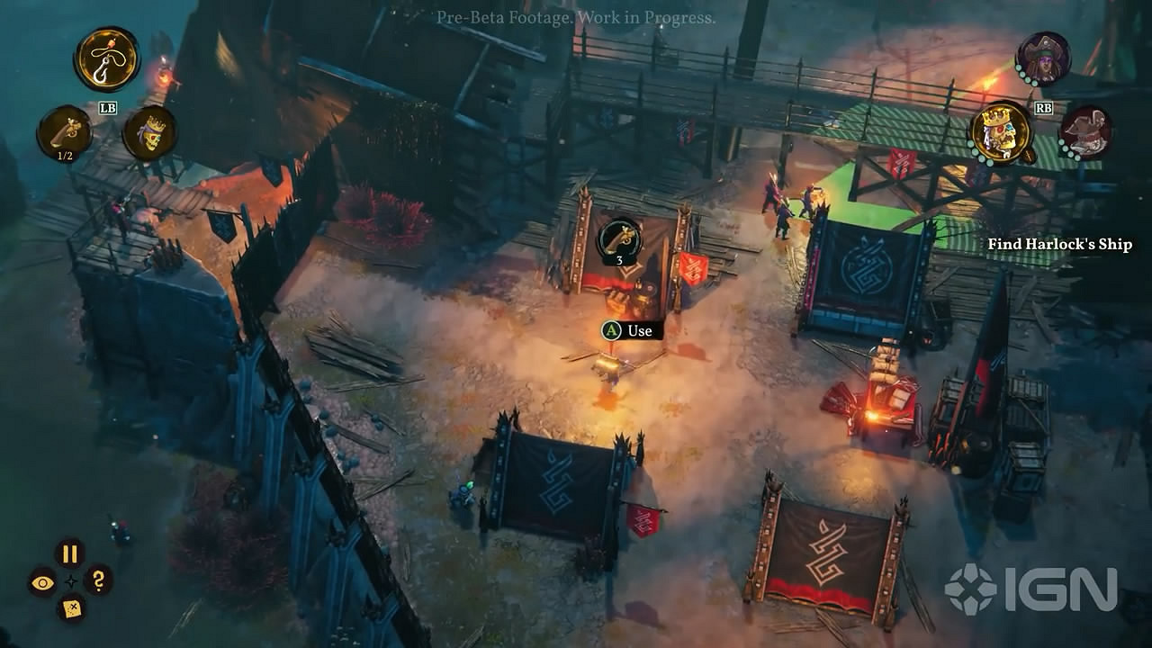 潛行策略遊戲《影子詭局:被詛咒的海盜》任務展示影片 潛行策略遊戲《影子詭局:被詛咒的海盜》任務展示影片