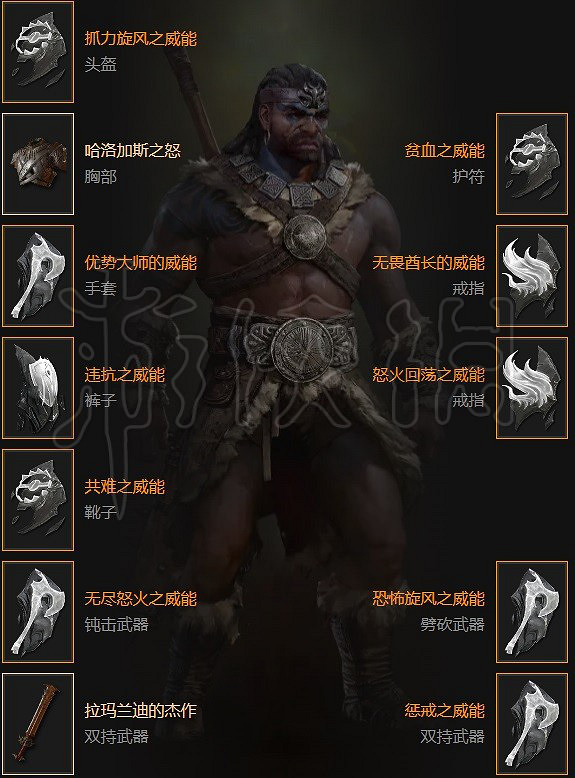 《暗黑破壞神4》野蠻人雙持眩暈旋風斬分享   雙持眩暈旋風斬怎麽配？