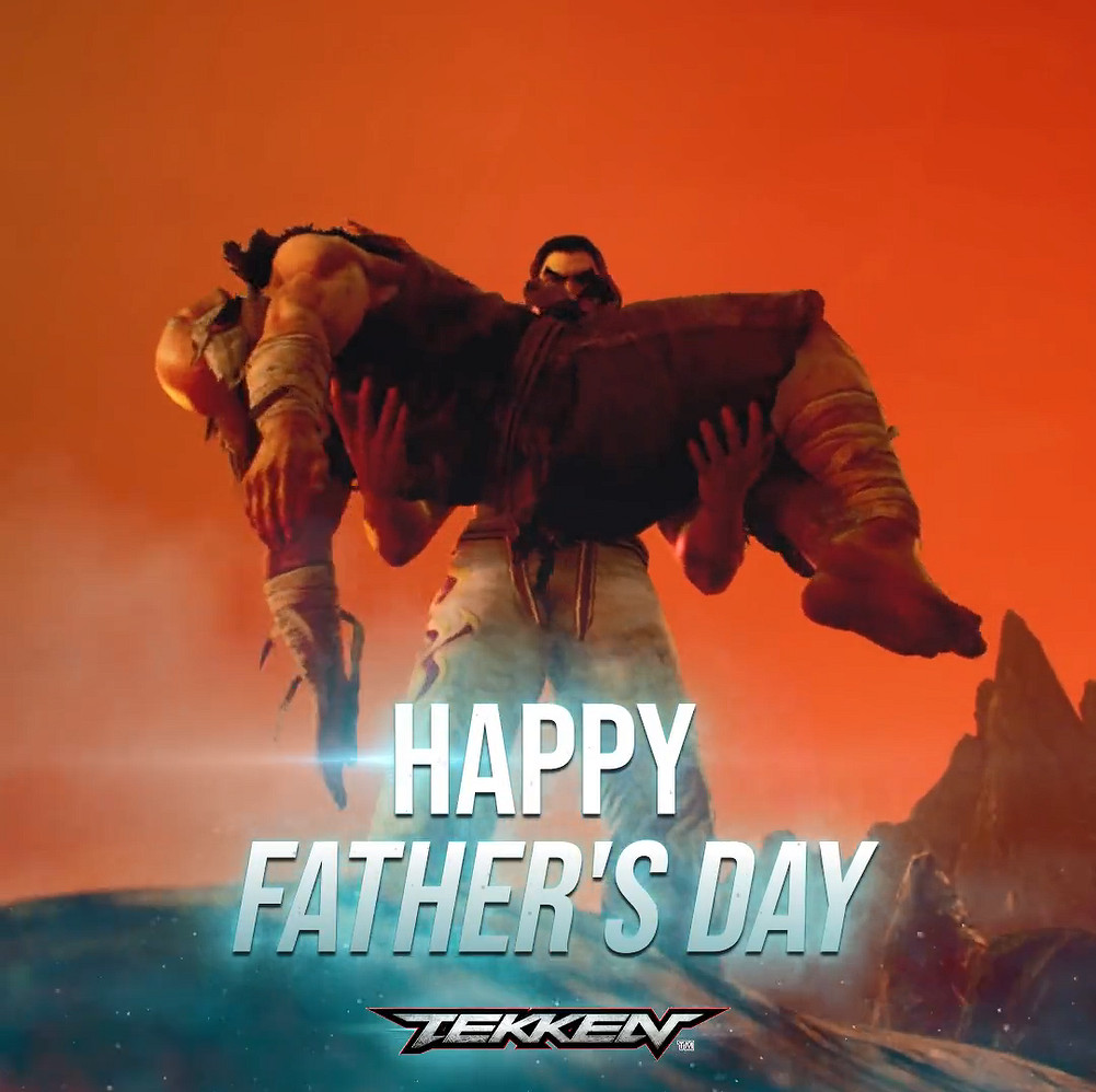 真“父慈子孝”！《鐵拳》官推父親節短片太整活