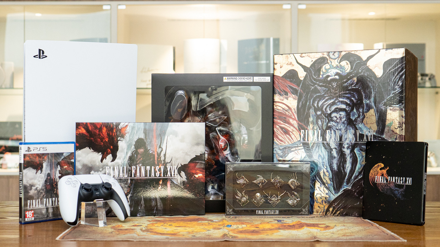 《最終幻想16》限量典藏版開箱 鳳凰大戰伊芙利特！