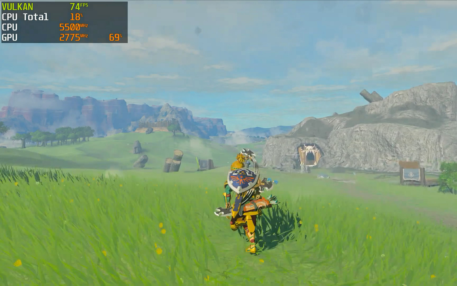 4K/60幀+!《塞爾達:王國之淚》NS模擬器RTX4090展示 4K/60幀+!《塞爾達:王國之淚》NS模擬器RTX4090展示