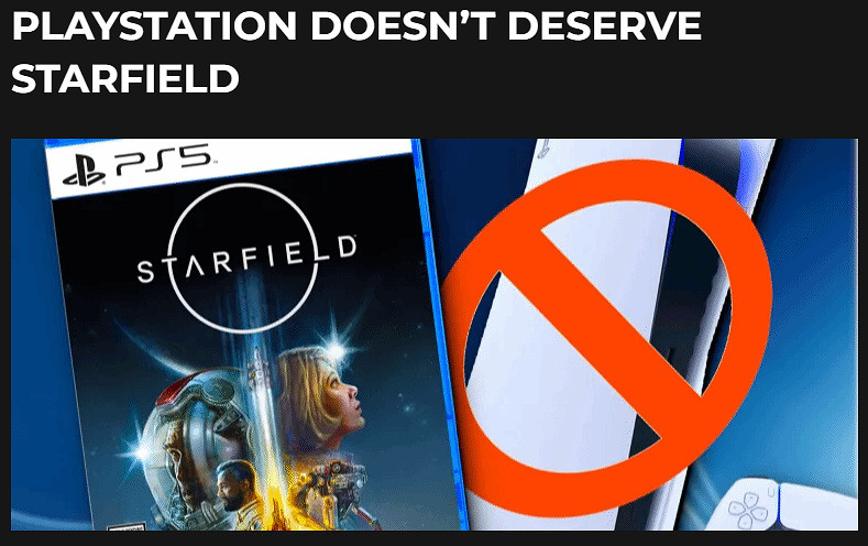 外媒噴PS粉絲《星空》請願:PS5根本配不上《星空》! 外媒噴PS粉絲《星空》請願:PS5根本配不上《星空》!