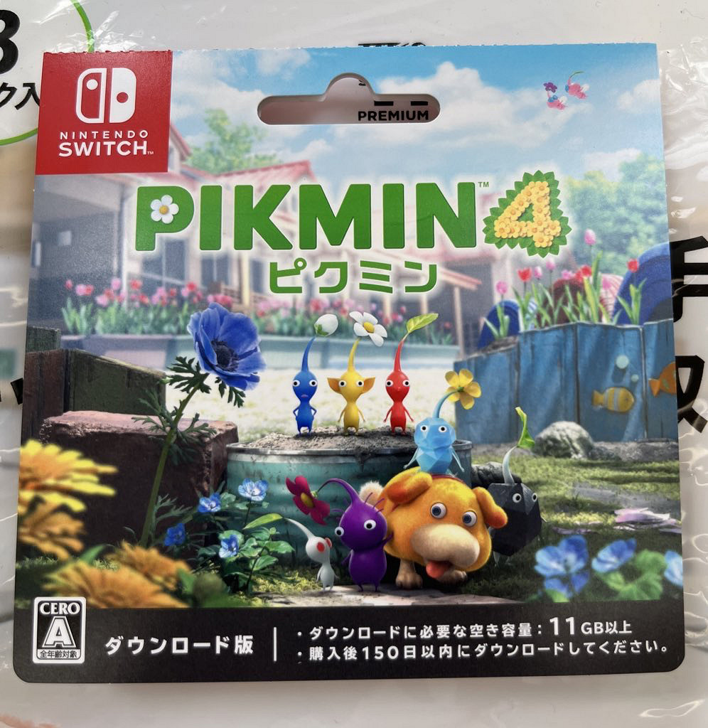 網友曬《皮克敏4》日版兌換卡暫未公開新遊戲畫面! 網友曬《皮克敏4》日版兌換卡暫未公開新遊戲畫面!