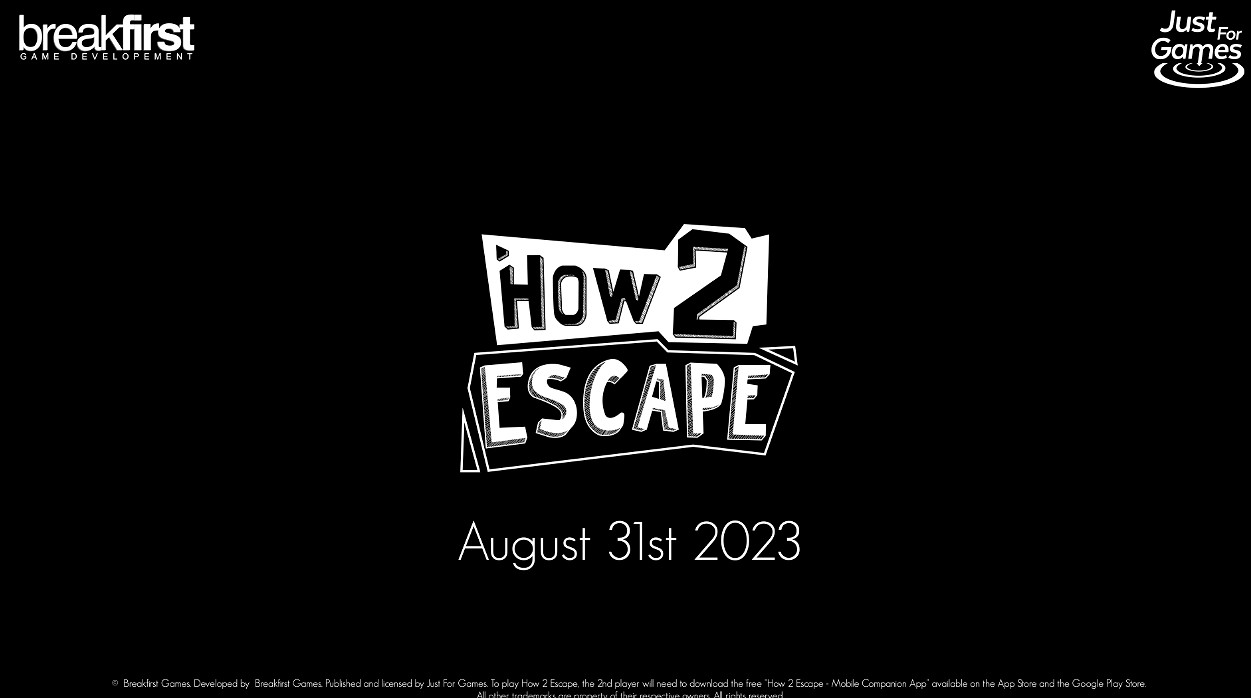 《How 2 Escape》將於8月31日推出 Steam新品節期間率先體驗遊戲 《How 2 Escape》將於8月31日推出 Steam新品節期間率先體驗遊戲
