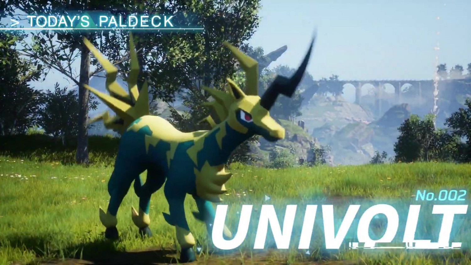 《幻獸帕魯》帕魯Univolt介紹影片 明年1月發售