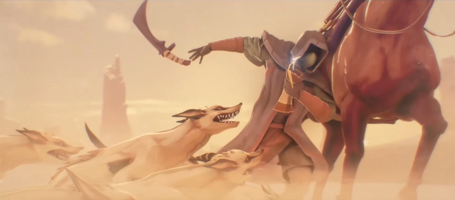 《英雄聯盟》新英雄納亞菲利CG“百刃獵犬”公開！