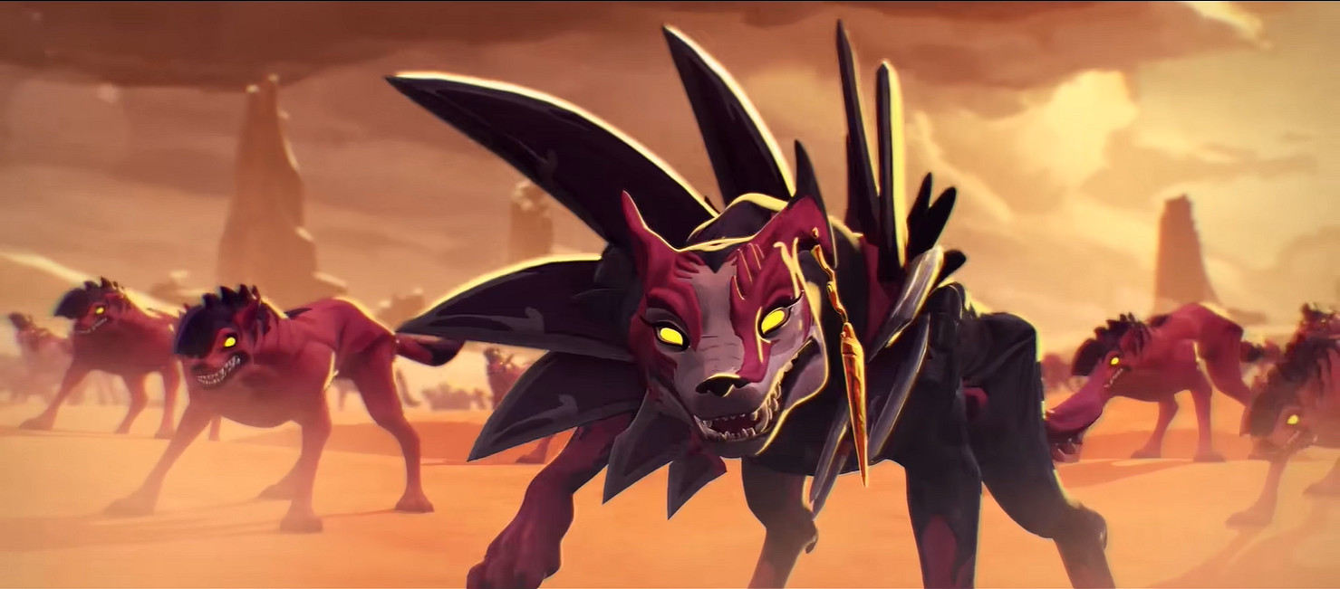 《英雄聯盟》新英雄納亞菲利CG“百刃獵犬”公開！