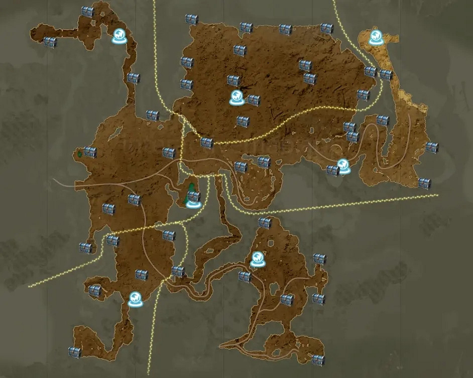 《蔚藍色法則》寶箱位置匯總 全寶箱位置分布圖