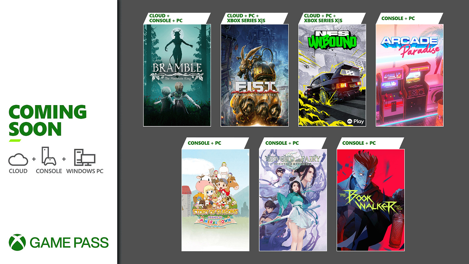 早報:Steam周銷榜 Xbox Game Pass (XGP) 6月下旬遊戲陣容公布 早報:Steam周銷榜 Xbox Game Pass (XGP) 6月下旬遊戲陣容公布