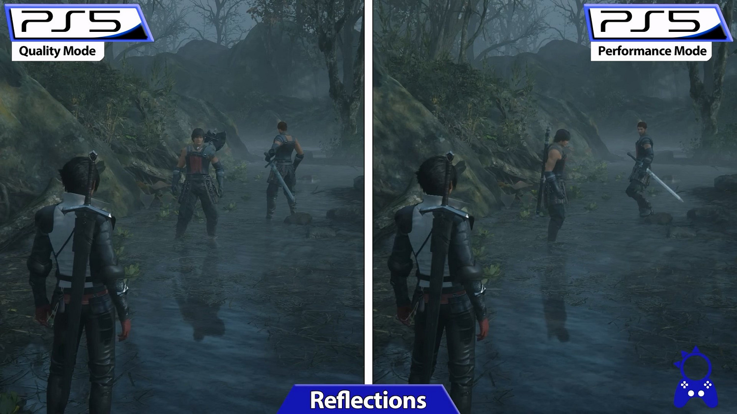 《FF16》品質/性能模式對比 掉幀模式沒有明顯改進! 《FF16》品質/性能模式對比 掉幀模式沒有明顯改進!