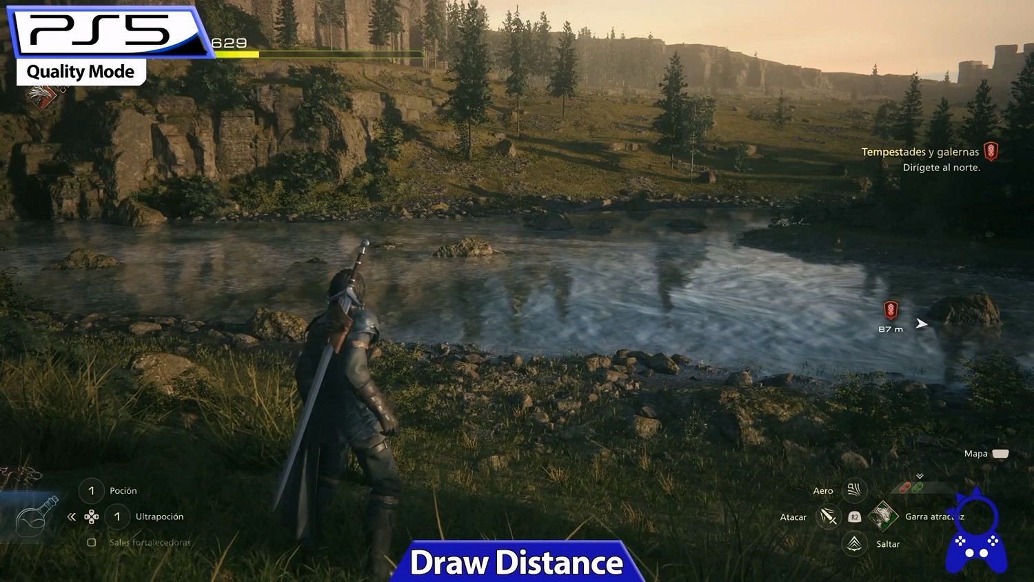 《FF16》品質/性能模式對比 掉幀模式沒有明顯改進! 《FF16》品質/性能模式對比 掉幀模式沒有明顯改進!