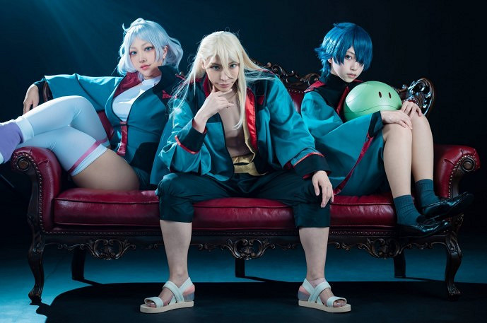 超還原！島國小姐姐COS《高達:水星的魔女》塞西莉亞