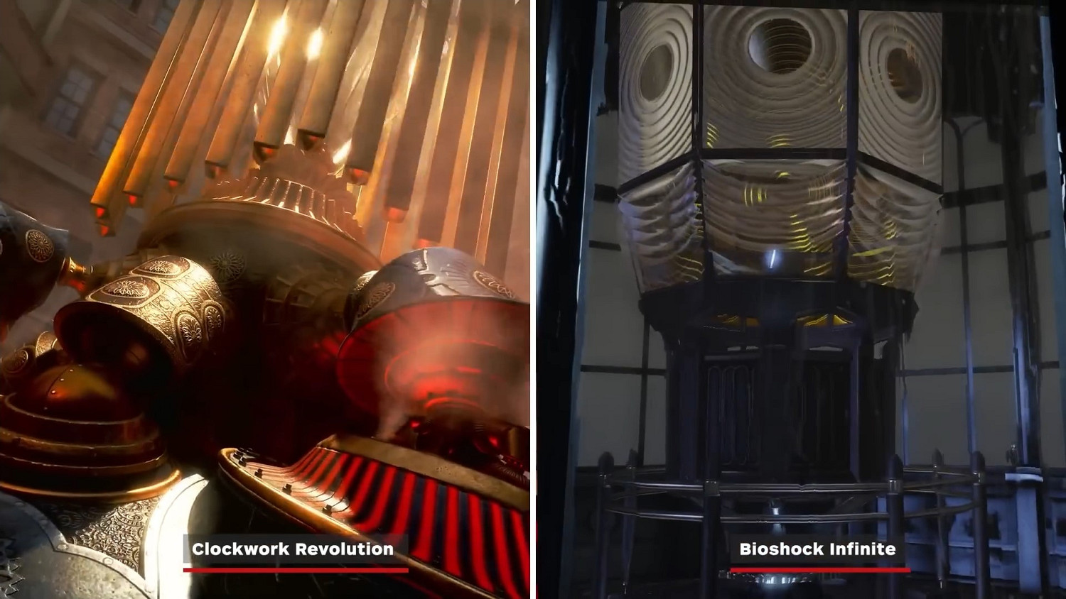 IGN分享《發條革命》和《生化奇兵：無限》影片對比