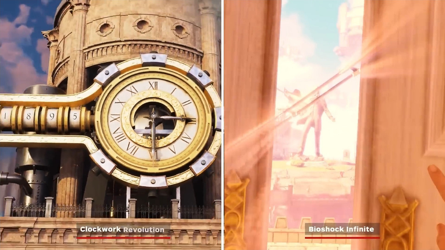 IGN分享《發條革命》和《生化奇兵：無限》影片對比