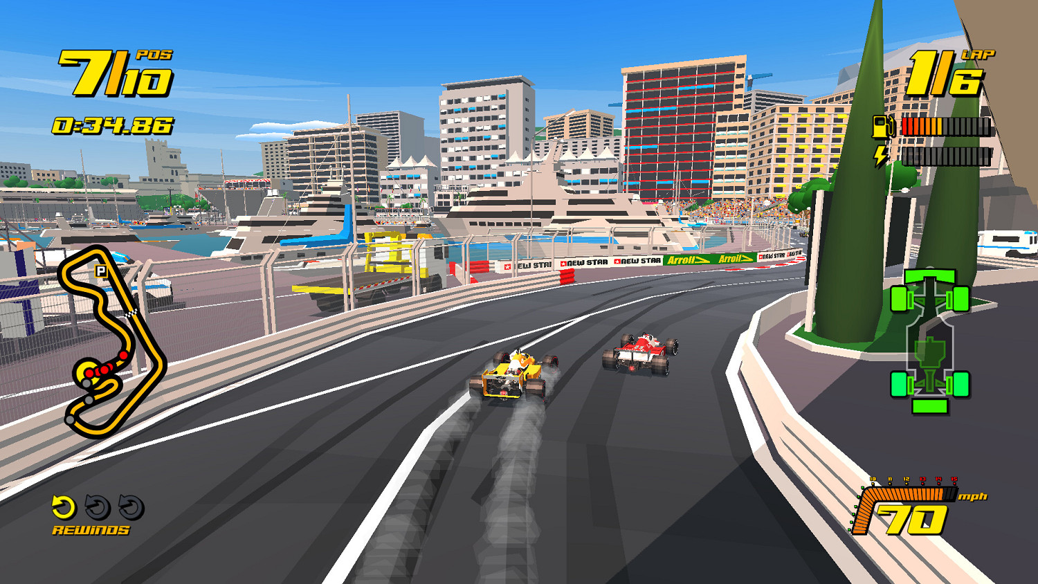 極簡畫風!復古F1賽車《New Star GP》上架Steam 極簡畫風!復古F1賽車《New Star GP》上架Steam