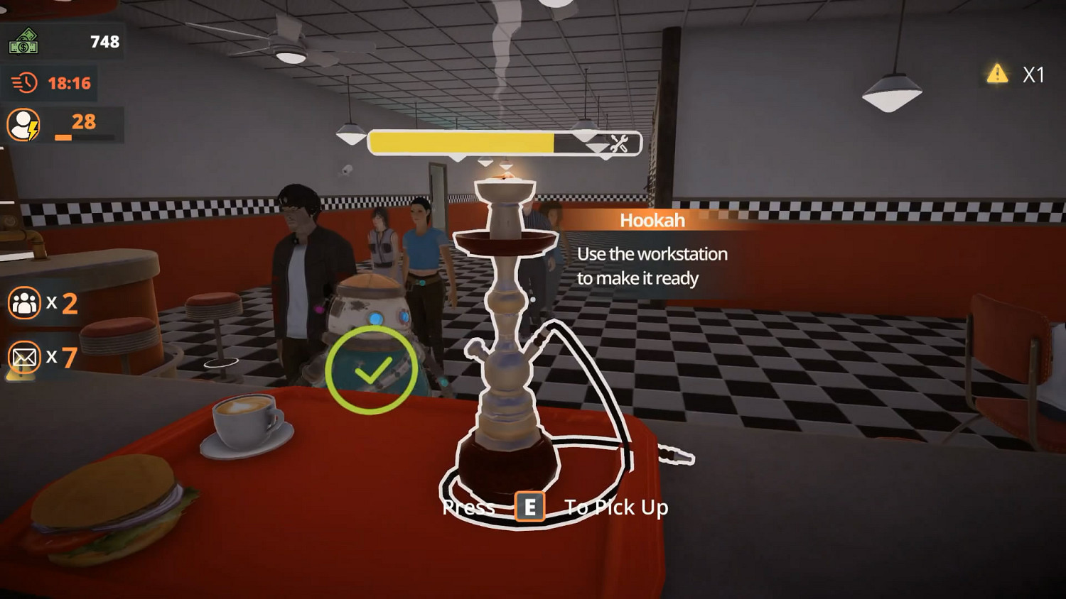 模擬經營遊戲《水煙咖啡館模擬器》Steam發售!帶中文 模擬經營遊戲《水煙咖啡館模擬器》Steam發售!帶中文