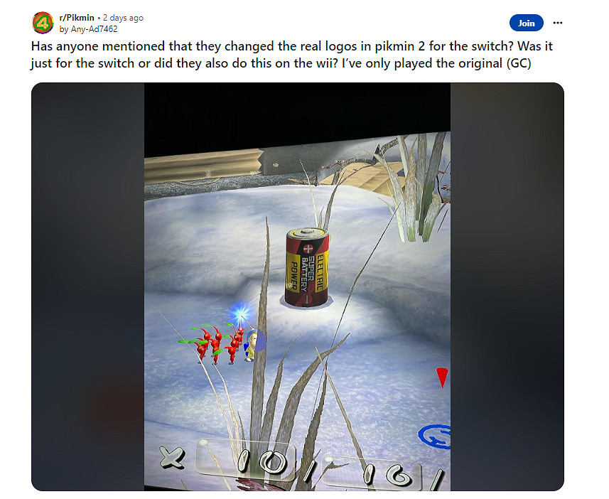 《皮克敏2》Switch高清版刪除部分內容 老玩家直呼可惜 《皮克敏2》Switch高清版刪除部分內容 老玩家直呼可惜