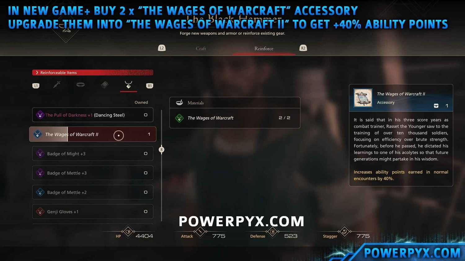 《最終幻想16》二周目速刷AP方法 怎麽刷技能點? 《最終幻想16》二周目速刷AP方法 怎麽刷技能點?