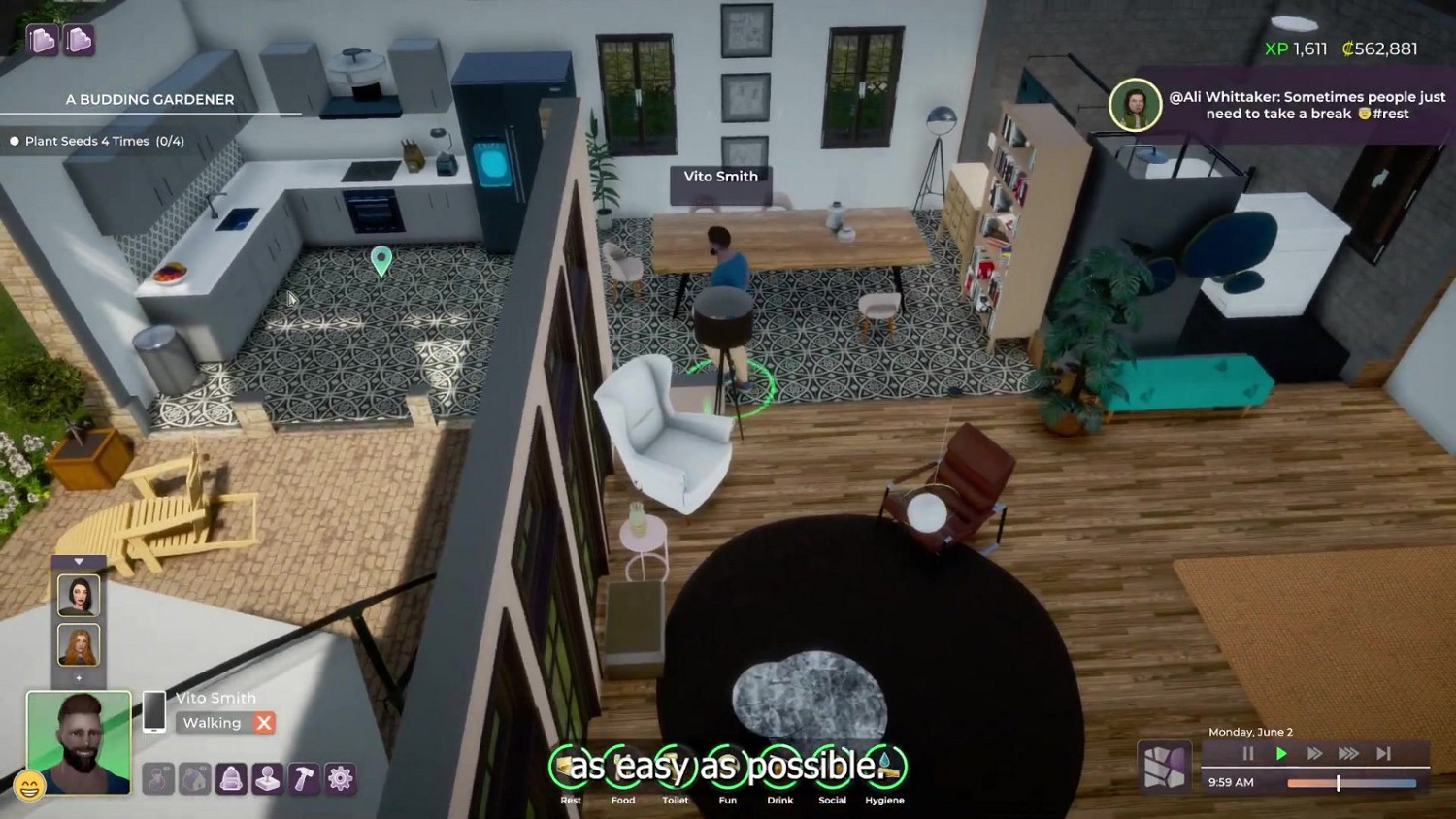 P社模擬人生《你的人生》新預告 聚焦人類的日常需求 P社模擬人生《你的人生》新預告 聚焦人類的日常需求