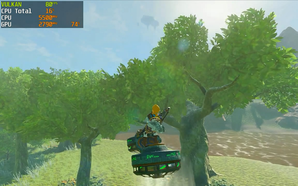 Yuzu模擬器已可全程60幀+運行《塞爾達：王國之淚》！