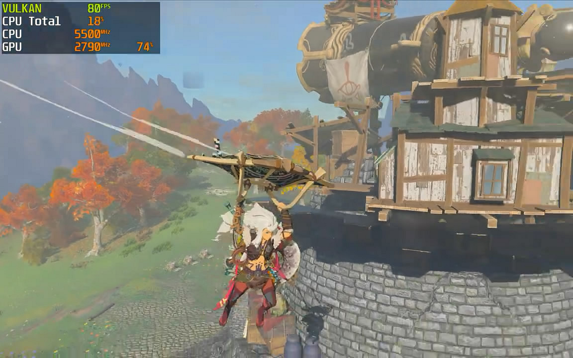 Yuzu模擬器已可全程60幀+運行《塞爾達：王國之淚》！