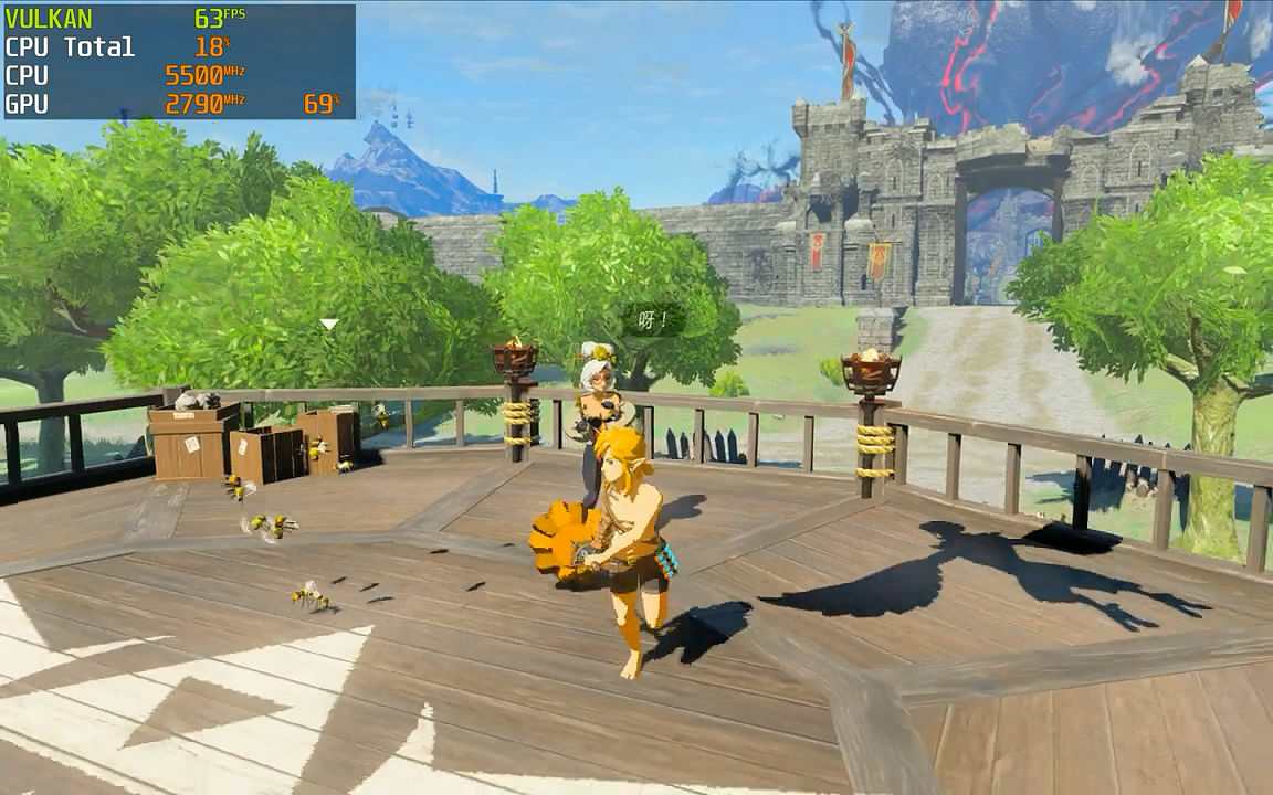 Yuzu模擬器已可全程60幀+運行《塞爾達：王國之淚》！