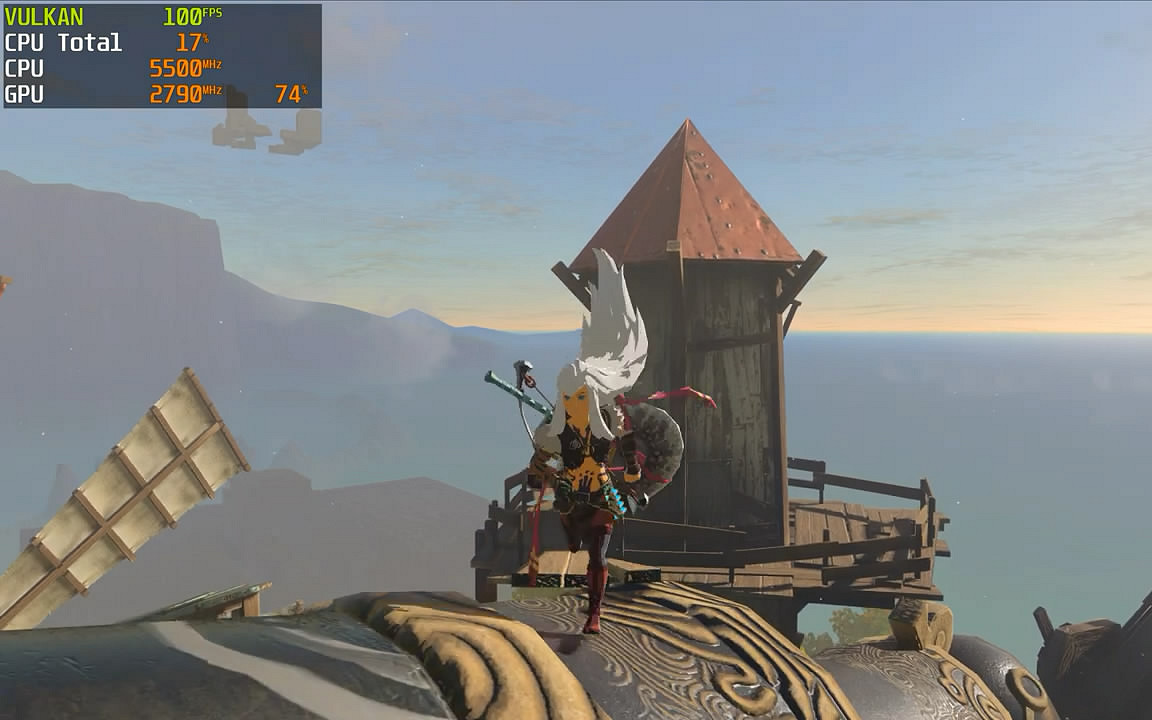 Yuzu模擬器已可全程60幀+運行《塞爾達：王國之淚》！