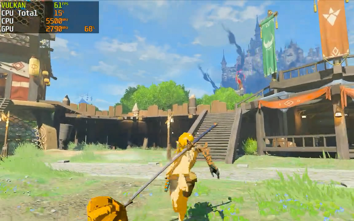 Yuzu模擬器已可全程60幀+運行《塞爾達：王國之淚》！