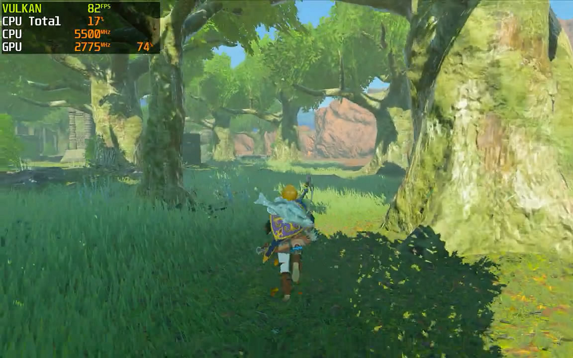 Yuzu模擬器已可全程60幀+運行《塞爾達：王國之淚》！